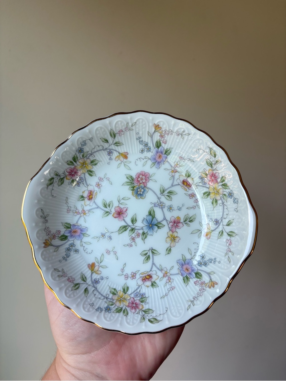 Andrea By Sadek Floral Ring Dish